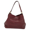 COACH TOTE BAG RED LEATHER