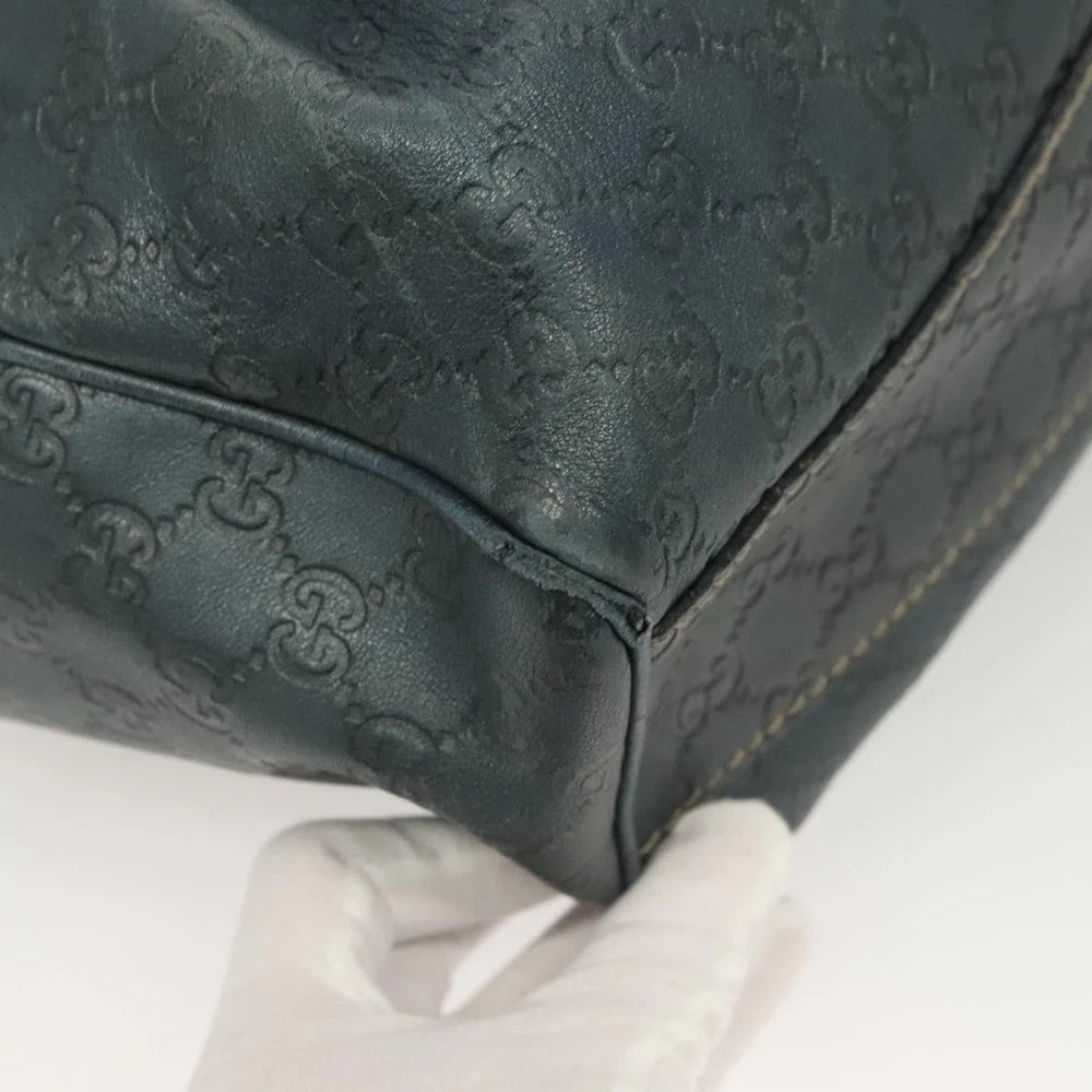 Gucci Sukey Bag - Blue Guccissima Leather