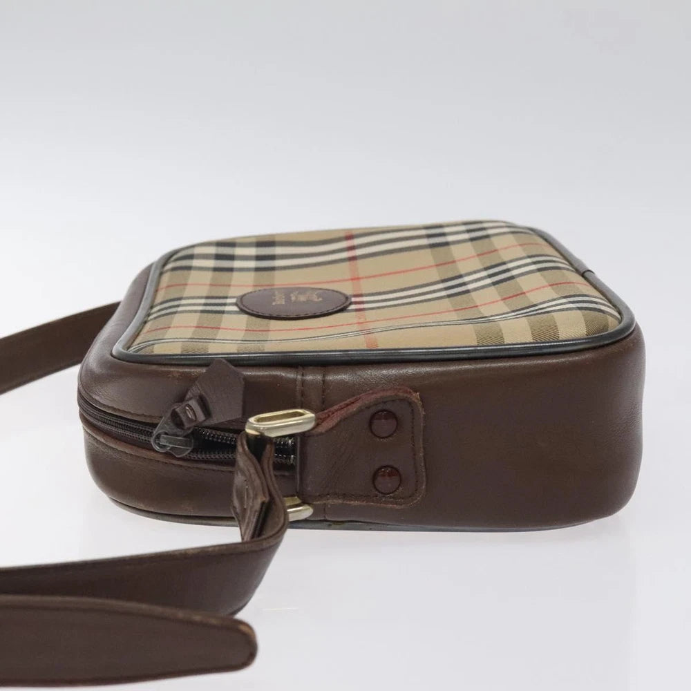 Vintage Burberry Crossbody Bag - Beige Nova Check