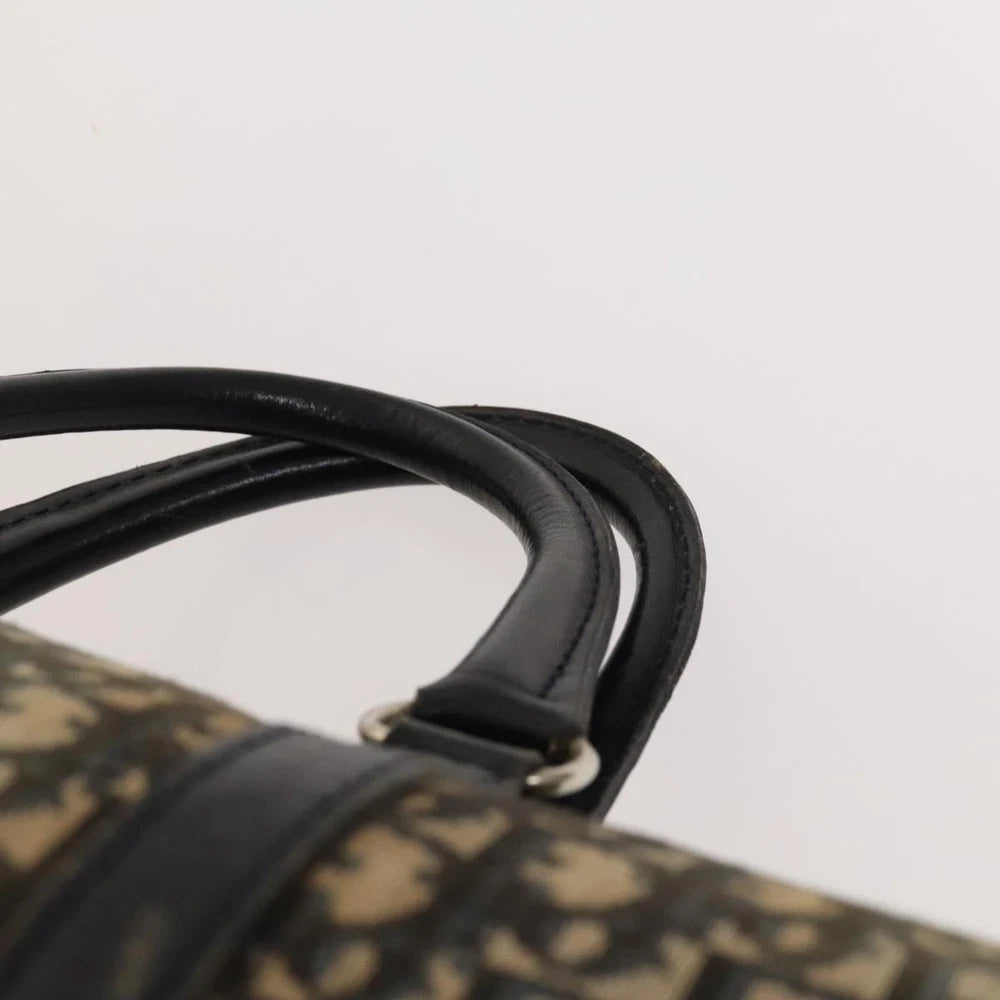Dior Boston Bag 40 - Navy Trotter Canvas