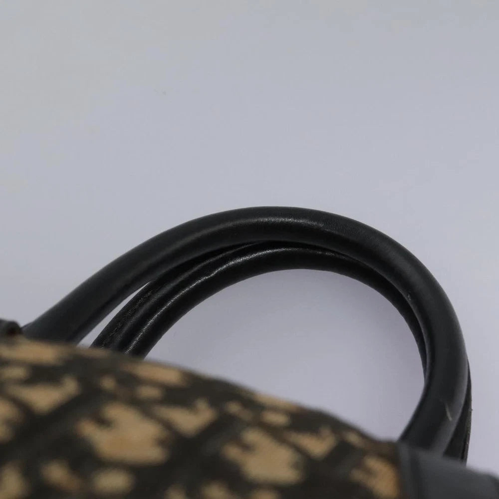 CHRISTIAN DIOR BOSTON BAG 30 TROTTER CANVAS
