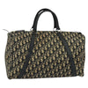 Dior Boston Bag 40 - Navy Trotter Canvas