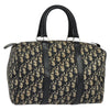 Dior Boston Bag 30 - Navy Trotter Canvas