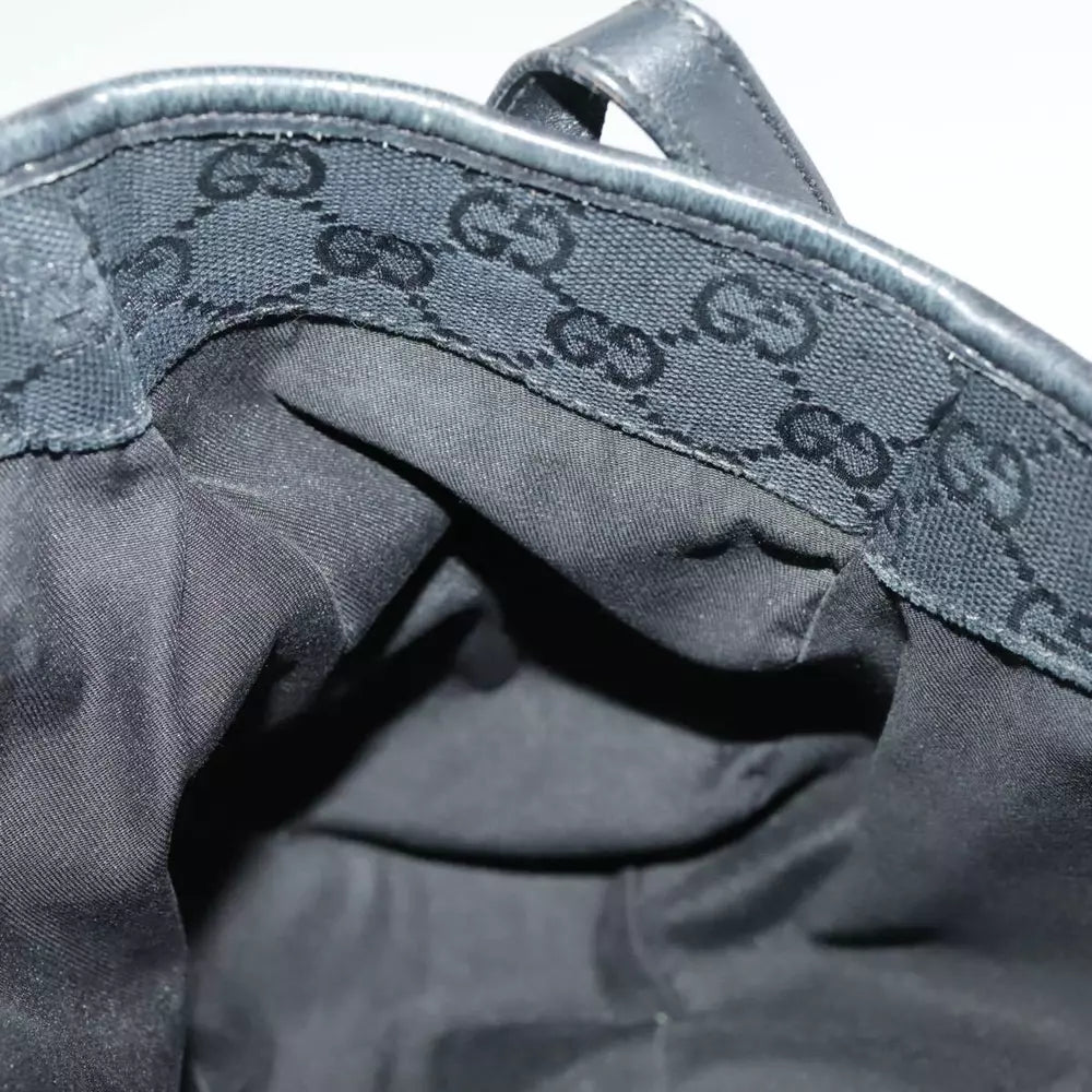 GUCCI ABBEY BLACK LEATHER TOTE BAG - Brands Select