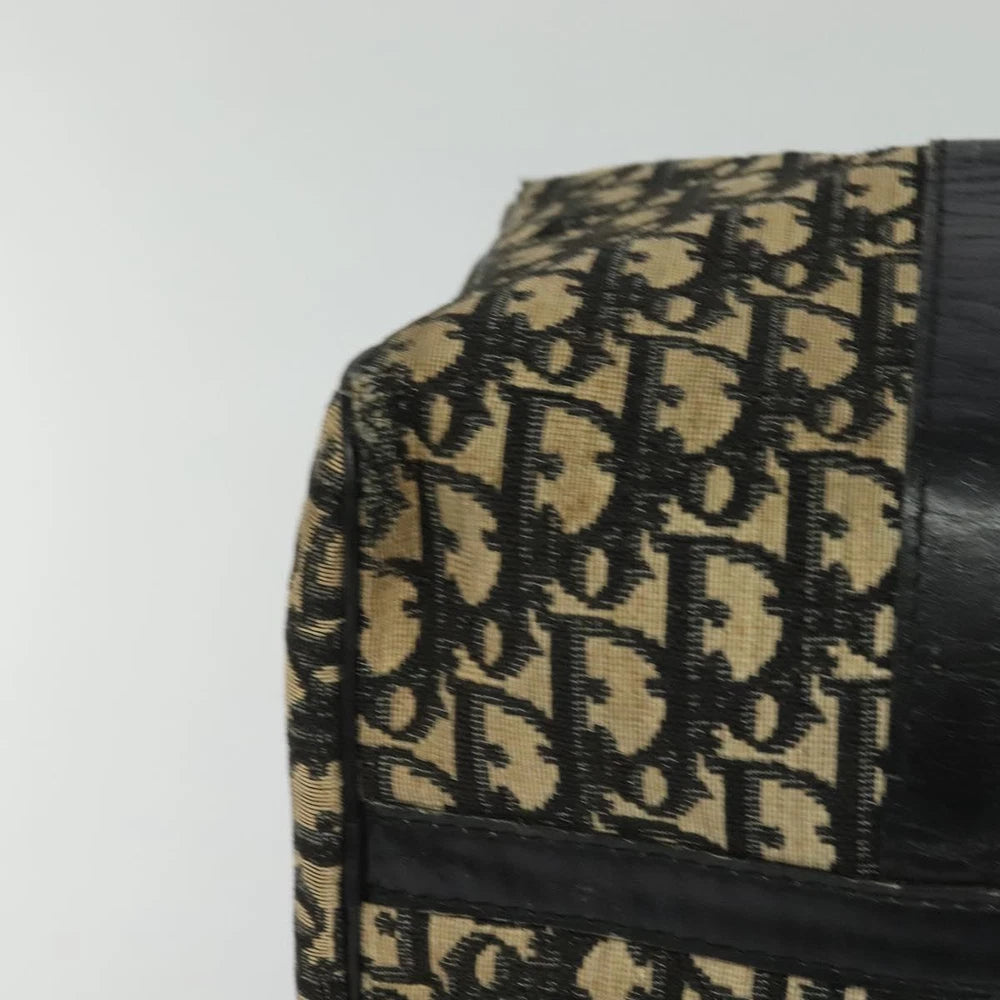 CHRISTIAN DIOR BOSTON BAG 30 TROTTER CANVAS