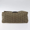 FENDI MAMMA BAGUETTE ZUCCHINO CANVAS BEIGE