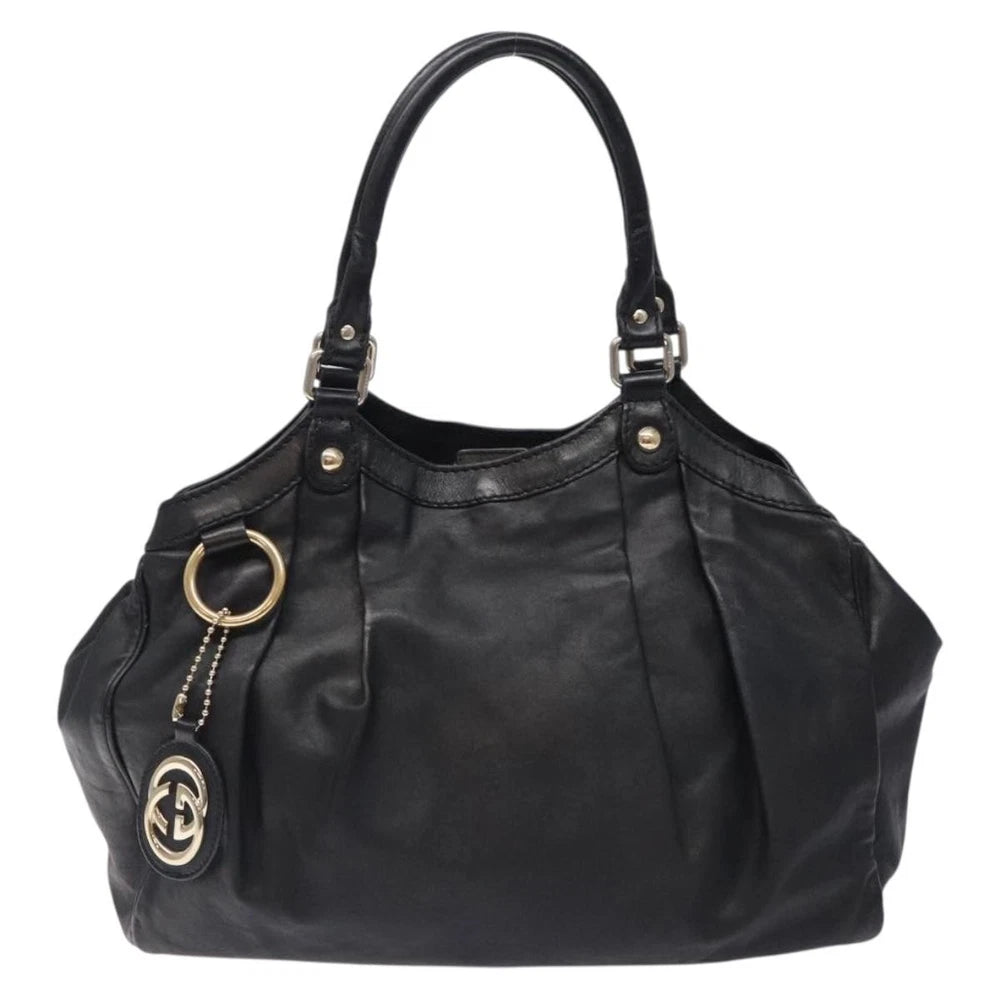 Gucci Sukey Bag Black Leather