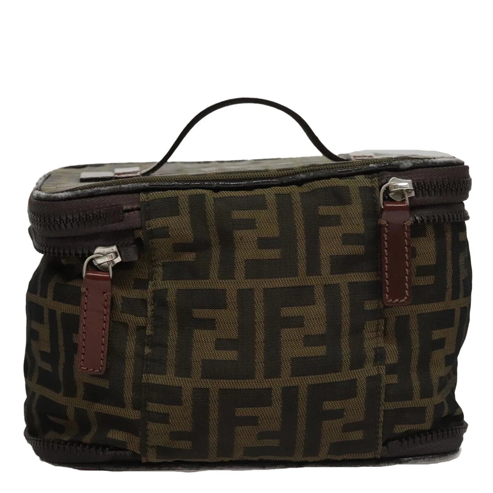 FENDI VANTY POUCH ZUCCA CANVAS