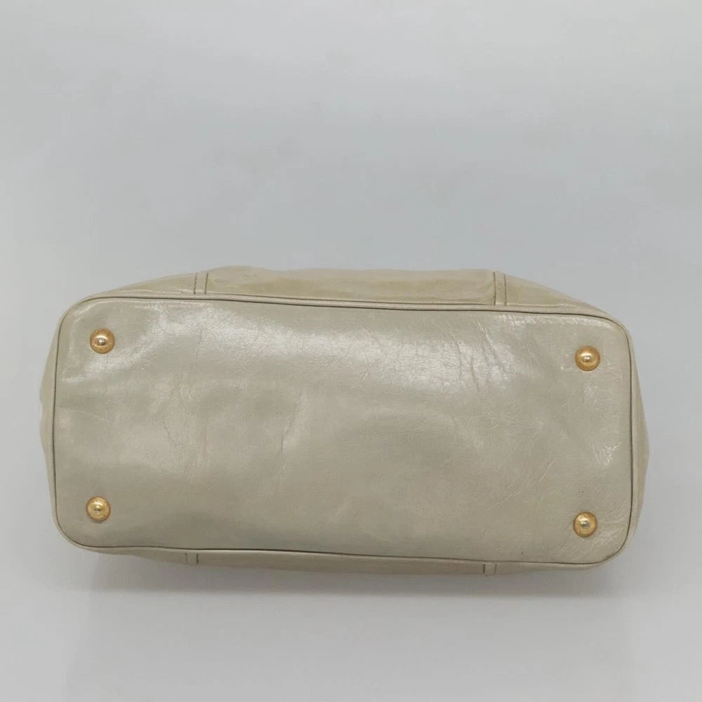 Beige Prada Veske - Skinn