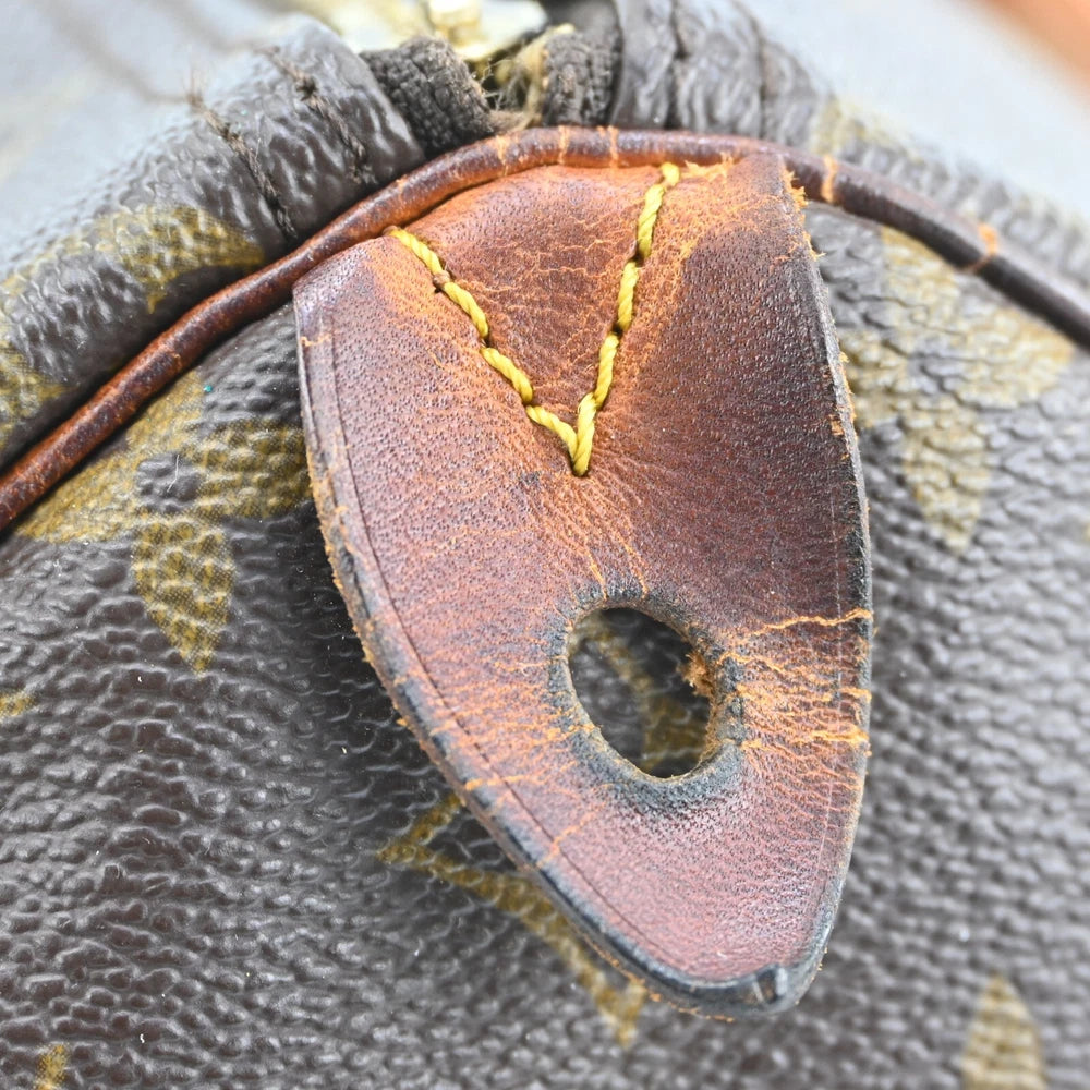 LOUIS VUITTON SPEEDY 30 BAG MONOGRAM CANVAS