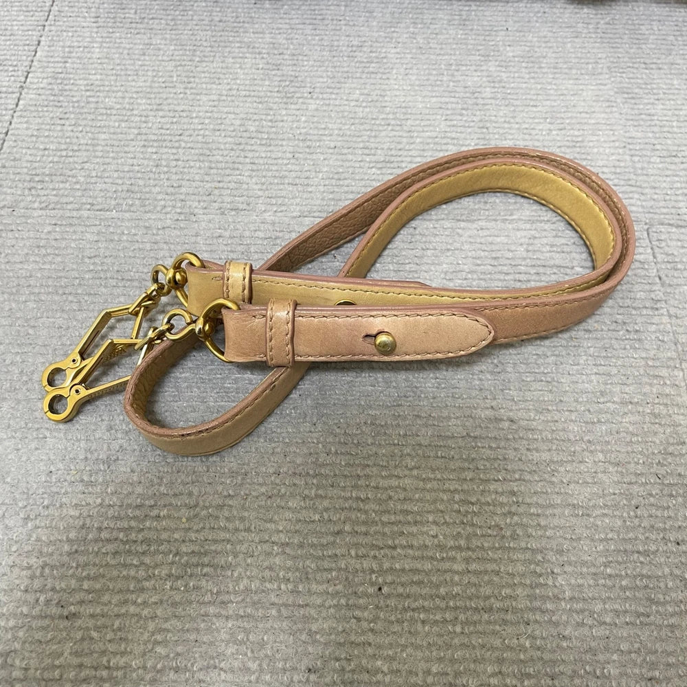 Vintage Miu Miu Bow Bag - Beige Leather