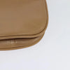 Christian Dior Chain Shoulder Bag - Beige Leather