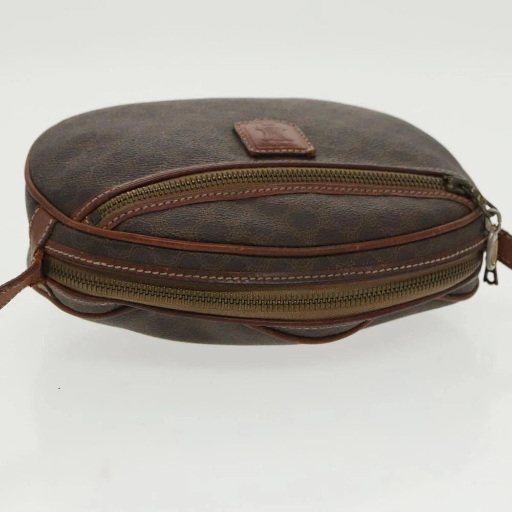 VINTAGE CELINE CROSSBODY BAG MACADAM CANVAS