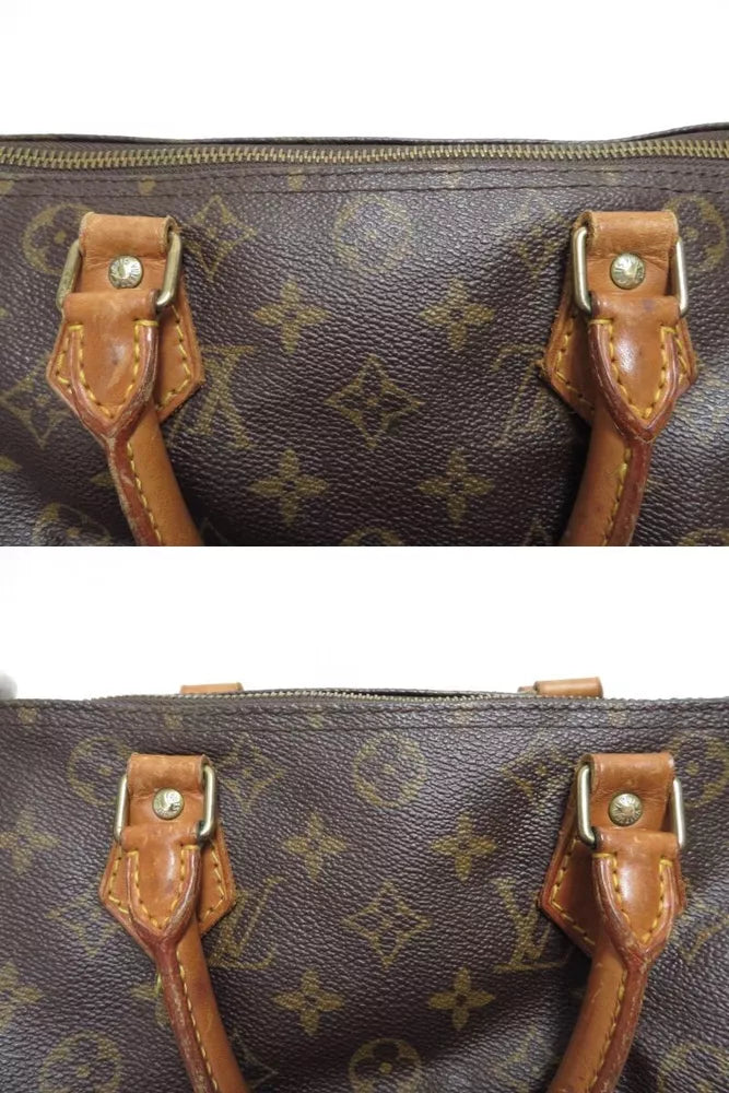 LOUIS VUITTON SPEEDY 30 BAG MONOGRAM CANVAS