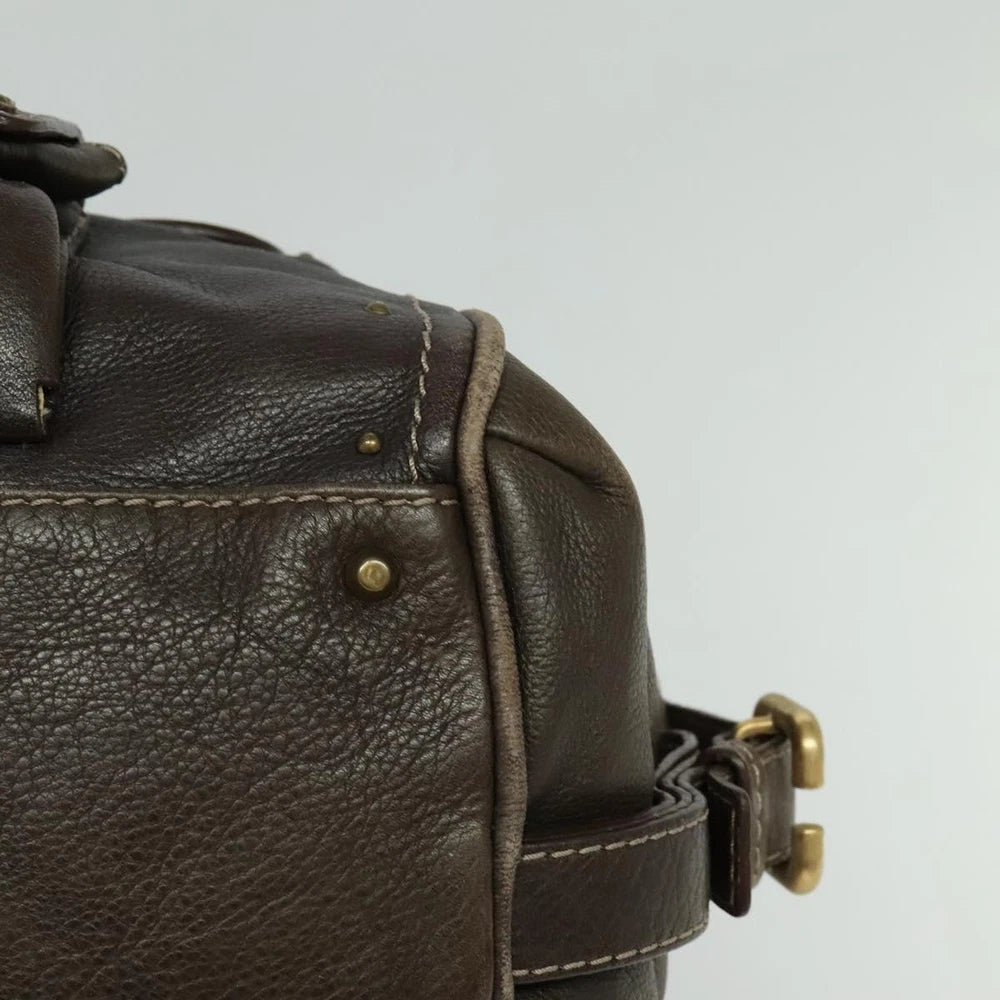 CHLOE PADDINGTON BAG BROWN LEATHER
