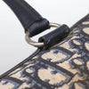 Dior Boston Bag Vintage - Navy Trotter Canvas