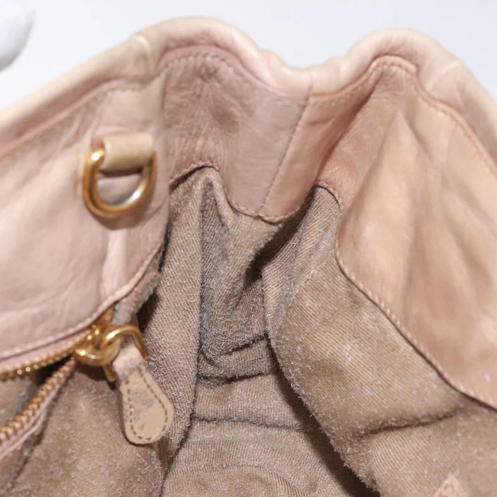Liten Prada Veske - Rosa skinn