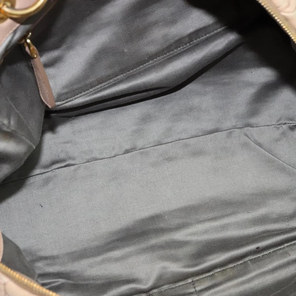 Miu Miu Matelasse Bag - Beige Leather