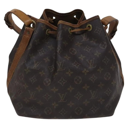 LOUIS VUITTON PETIT NOE BUCKET BAG MONOGRAM CANVAS