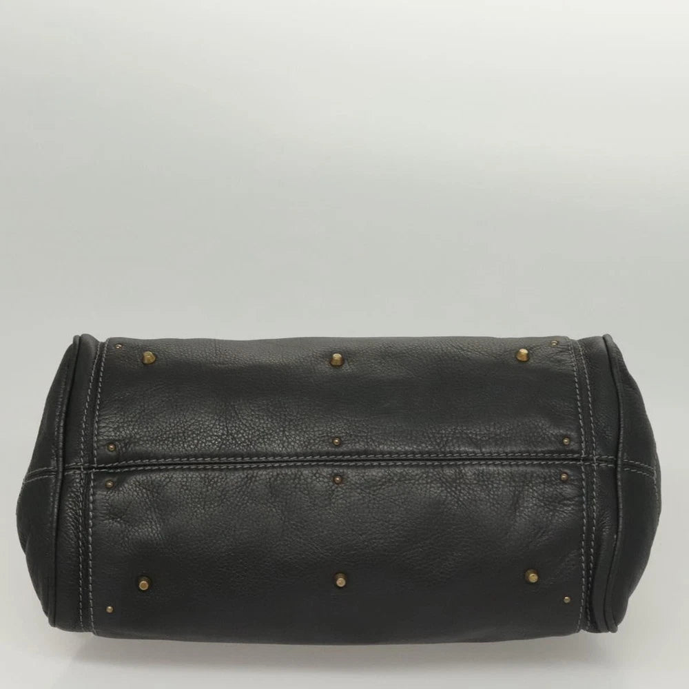 CHLOE PADDINGTON BAG BLACK LEATHER