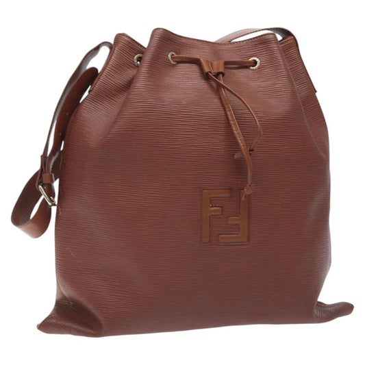 Fendi Bucket bag -  Brown Leather