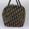 CHRISTIAN DIOR BOSTON BAG 40 TROTTER CANVAS
