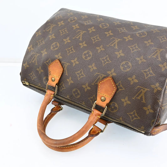 LOUIS VUITTON SPEEDY 30 BAG MONOGRAM CANVAS