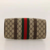 GUCCI BOSTON BAG GG SUPREME WEB SHERRY LINE