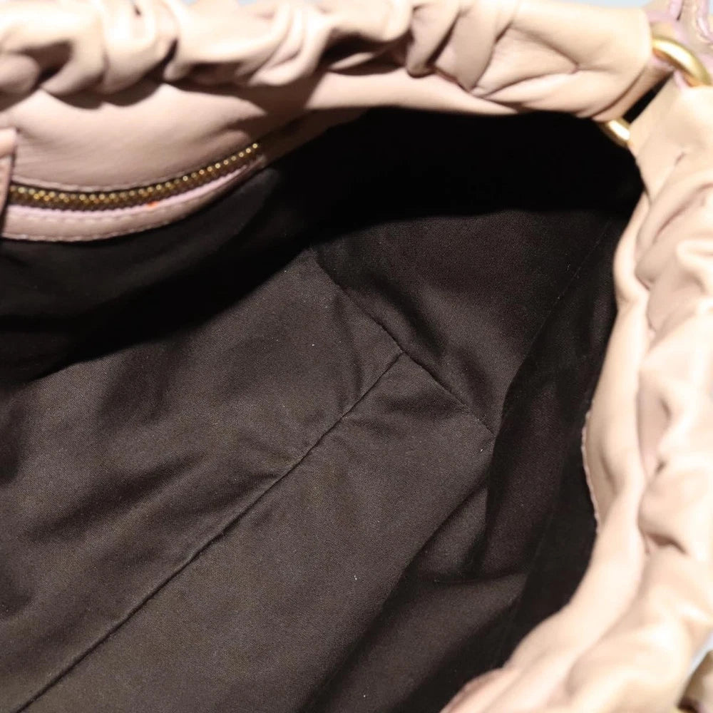 Miu Miu Vitello Bag - Beige Leather