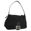FENDI MAMMA BAGUETTE BLACK NYLON