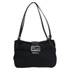 FENDI SHOULDER BAG BLACK NYLON