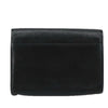 SAINT LAURENT CLUTCH BLACK LEATHER
