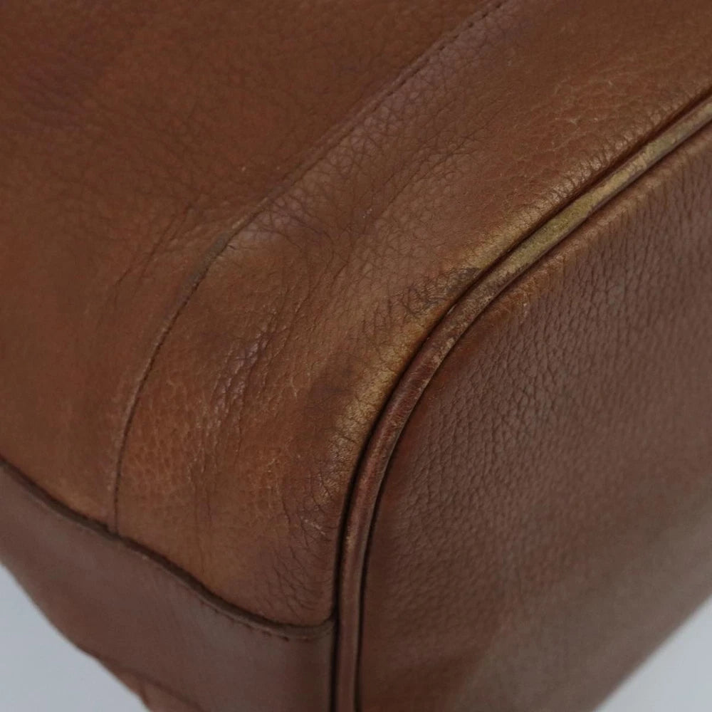 Burberry Bucket Bag - Brown Leather