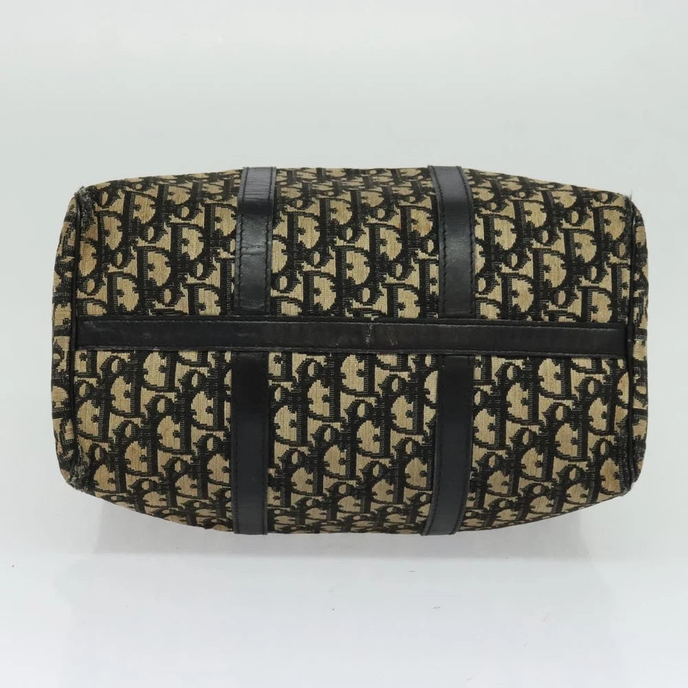CHRISTIAN DIOR BOSTON BAG 30 TROTTER CANVAS