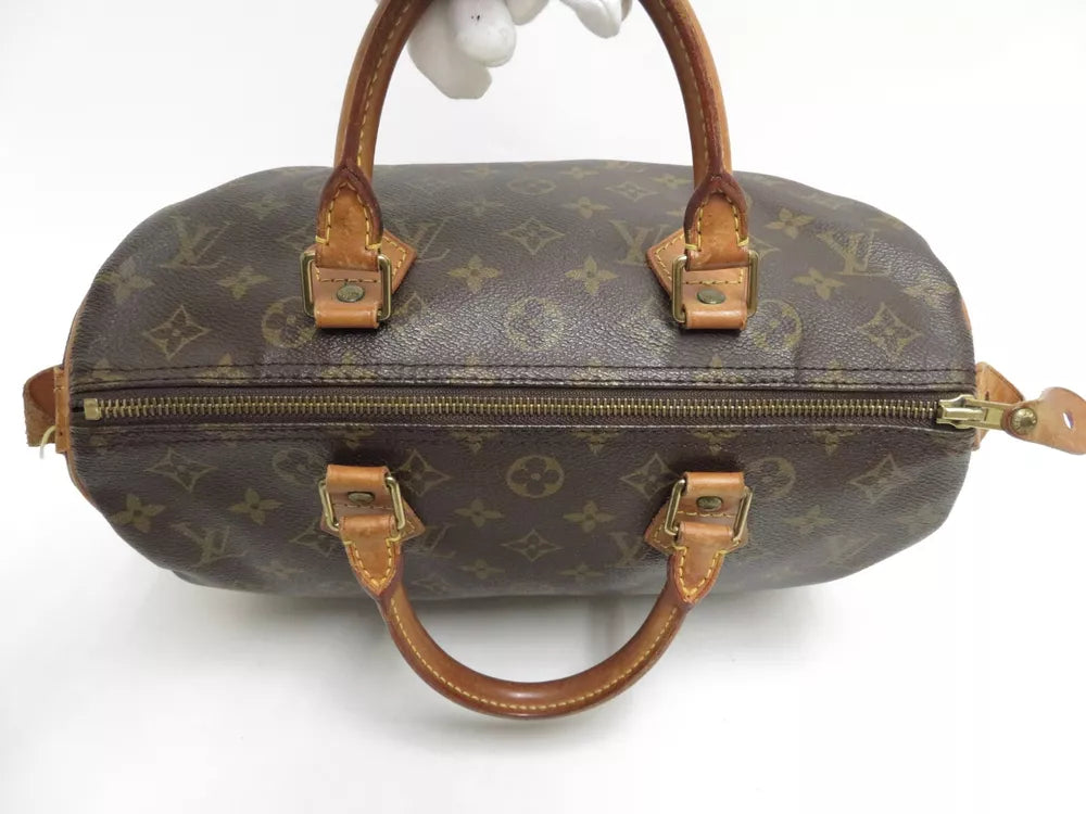 LOUIS VUITTON SPEEDY 30 BAG MONOGRAM CANVAS