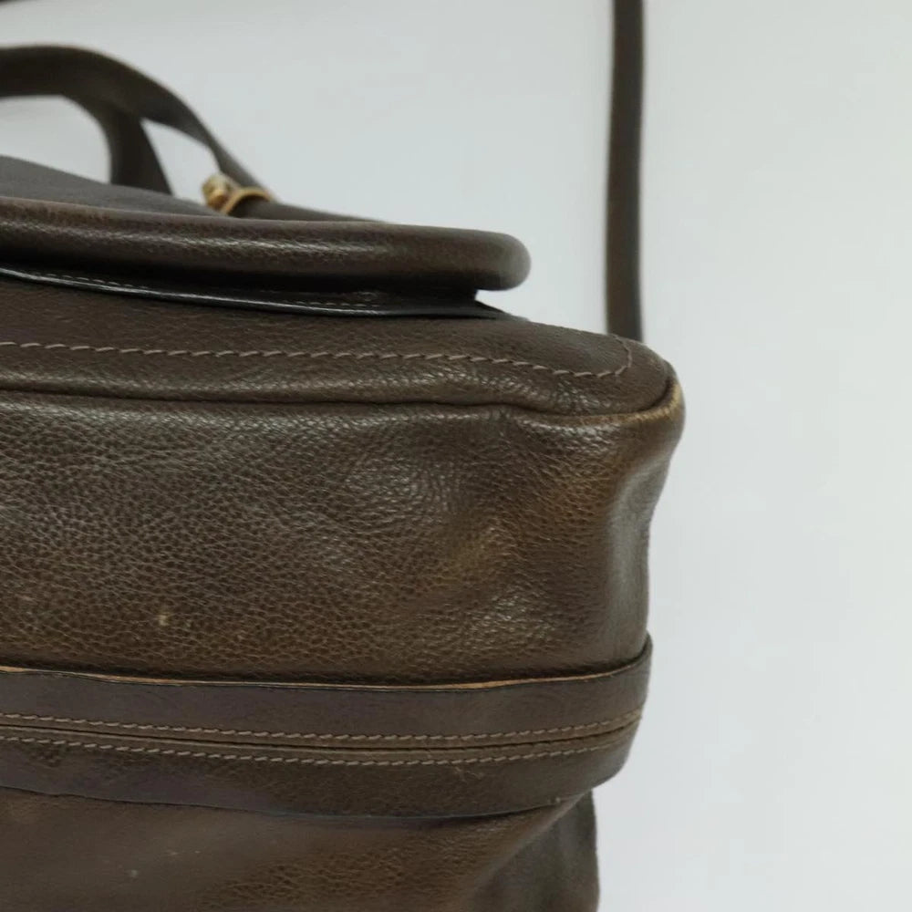 CHLOE PARATY BAG BROWN LEATHER