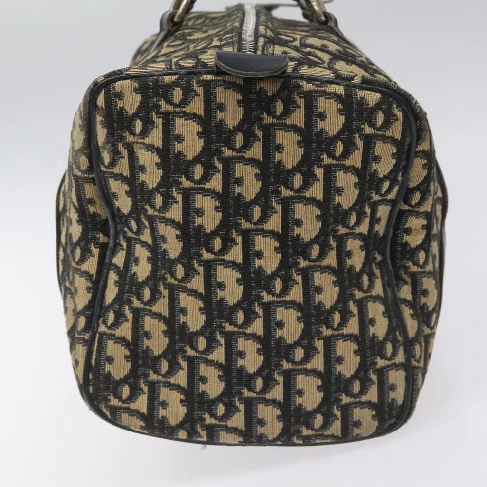 CHRISTIAN DIOR BOSTON BAG 30 TROTTER CANVAS