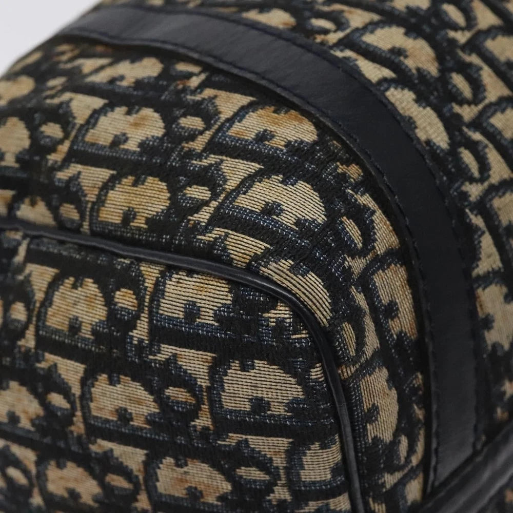 Dior Boston Bag 30 - Navy Trotter Canvas