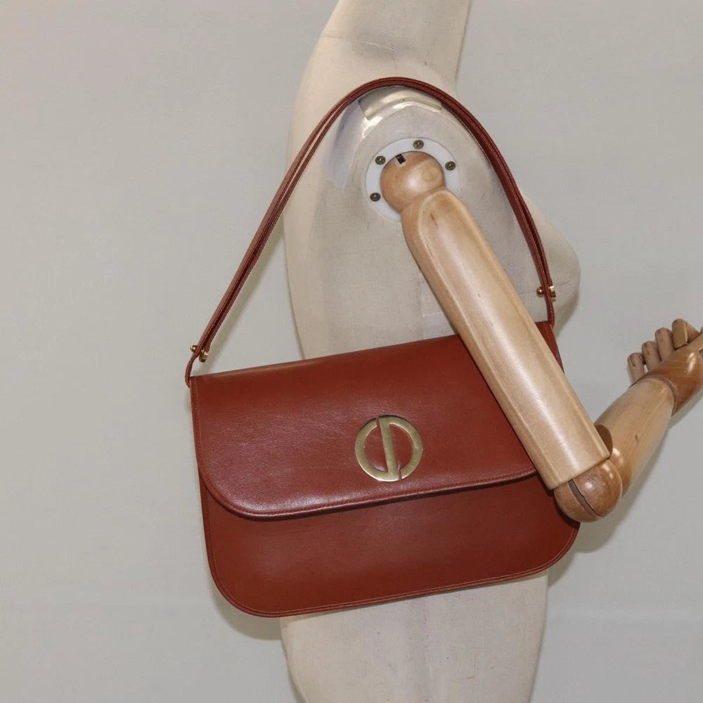 Christian Dior Shoulder Bag - Brown Leather