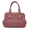 Miu Miu Matelasse Bag - Pink Leather
