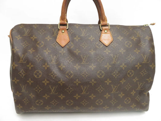 LOUIS VUITTON SPEEDY 40 BAG MONOGRAM CANVAS