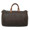 LOUIS VUITTON SPEEDY 35 BAG MONOGRAM CANVAS
