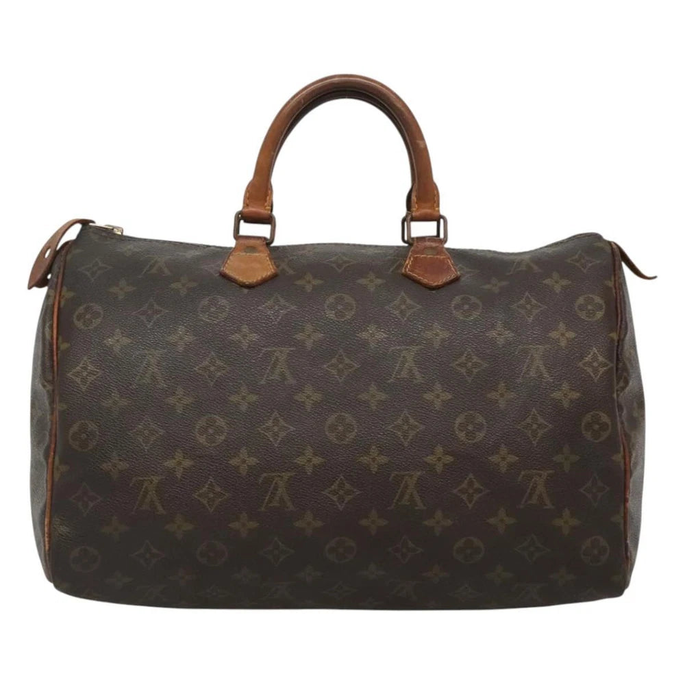 LOUIS VUITTON SPEEDY 35 BAG MONOGRAM CANVAS