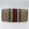 GUCCI BOSTON BAG GG SUPREME WEB SHERRY LINE