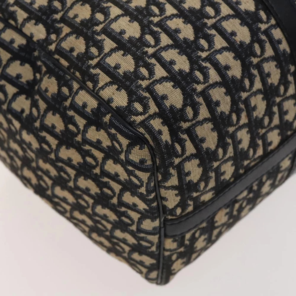 Dior Boston Bag 40 - Navy Trotter Canvas