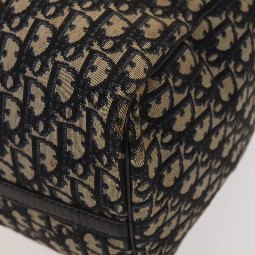 Dior Boston Bag 40 - Navy Trotter Canvas