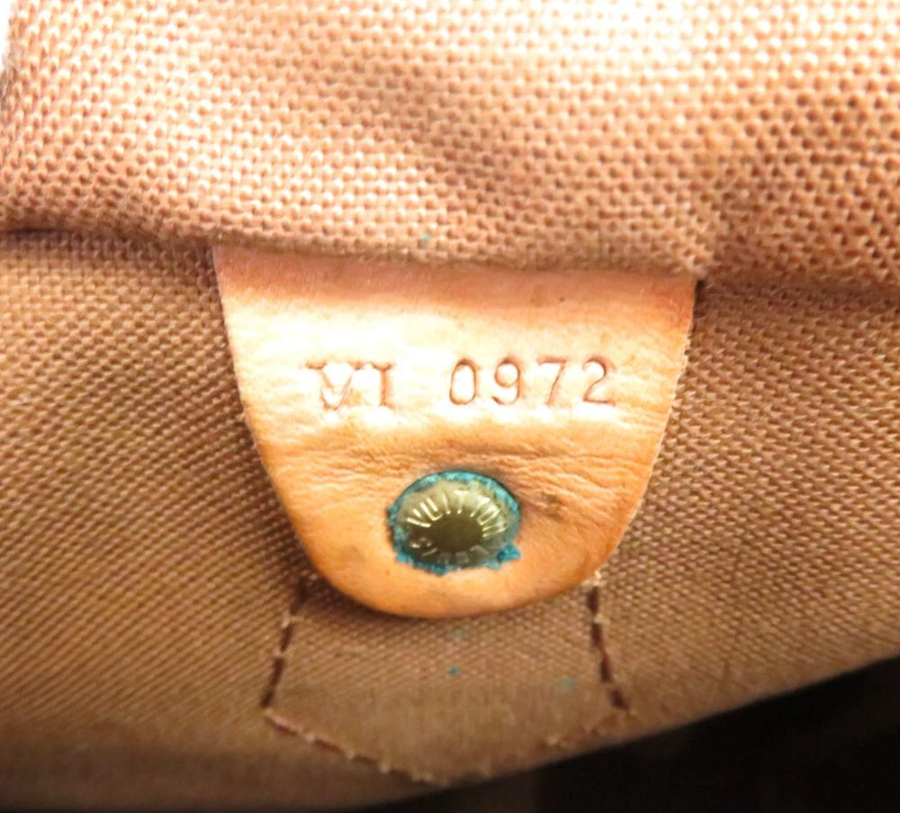 LOUIS VUITTON SPEEDY 25 BAG MONOGRAM CANVAS