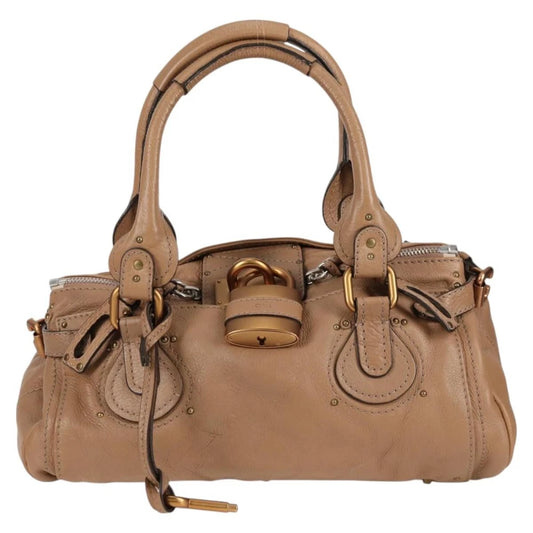 Vintage Chloe Paddington Bag Brun - Leather