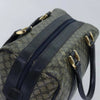 CELINE BOSTON BAG MACADAM CANVAS NAVY