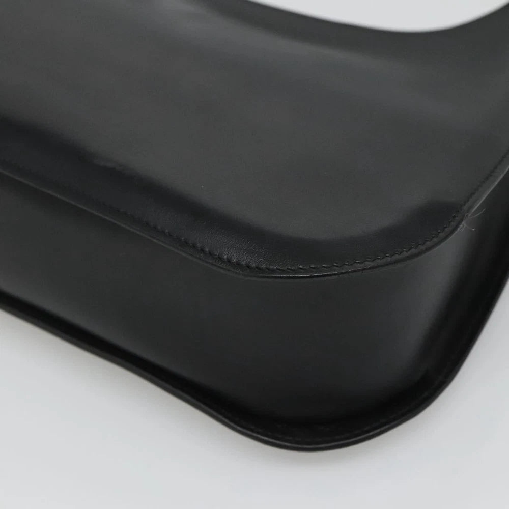 GUCCI SHOULDER BAG BLACK LEATHER - Brands Select